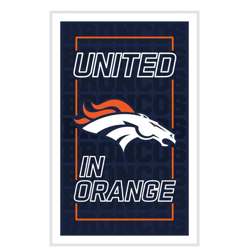Denver Broncos LED Lighted Sign