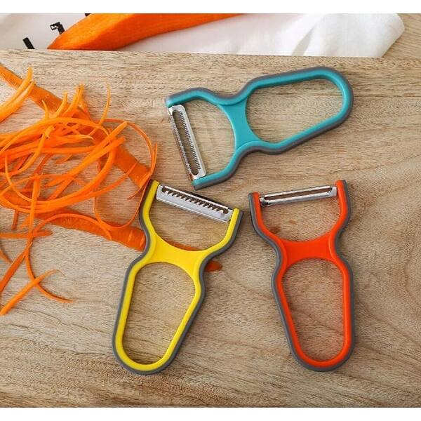 Sharp Swivel Stainless Steel Vegetable & Fruit Peeler Set On Sale