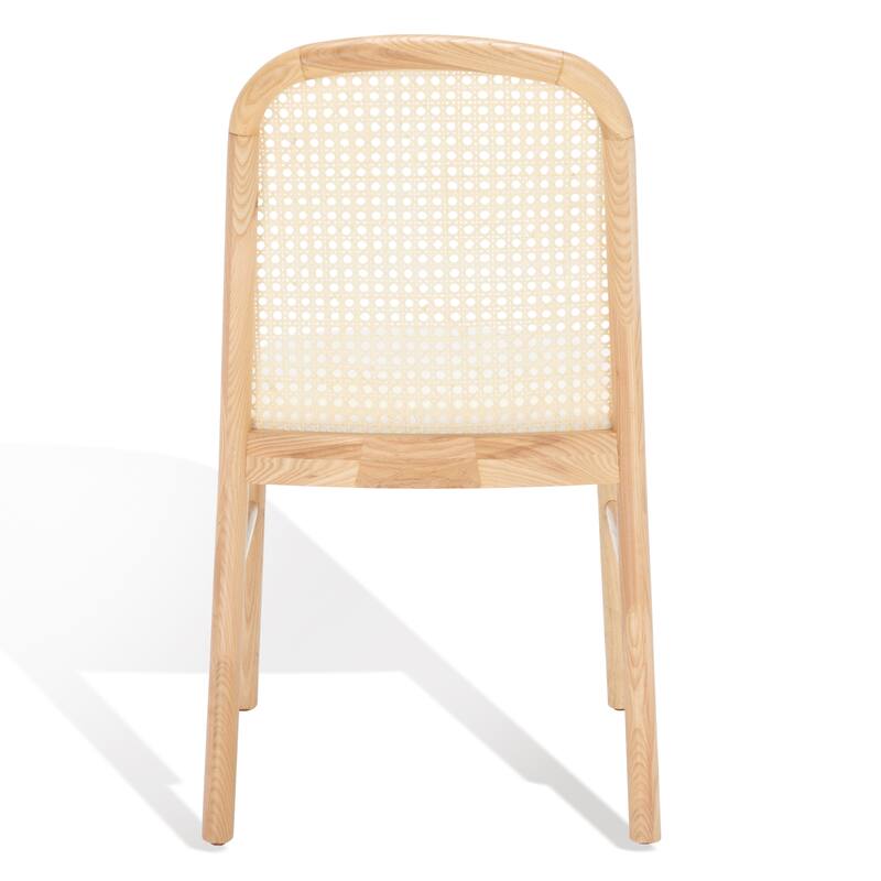 SAFAVIEH Couture Henryetta Rattan Back Dining Chair (Set of 2) - 18 In. W x 20 In. D x 33 In. H - 18"Wx20"Dx33"H