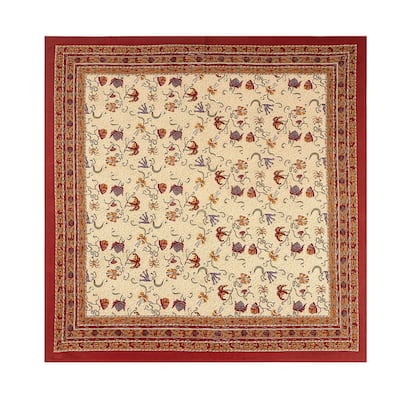 Couleur Nature Fleurs des Indes Tablecloth