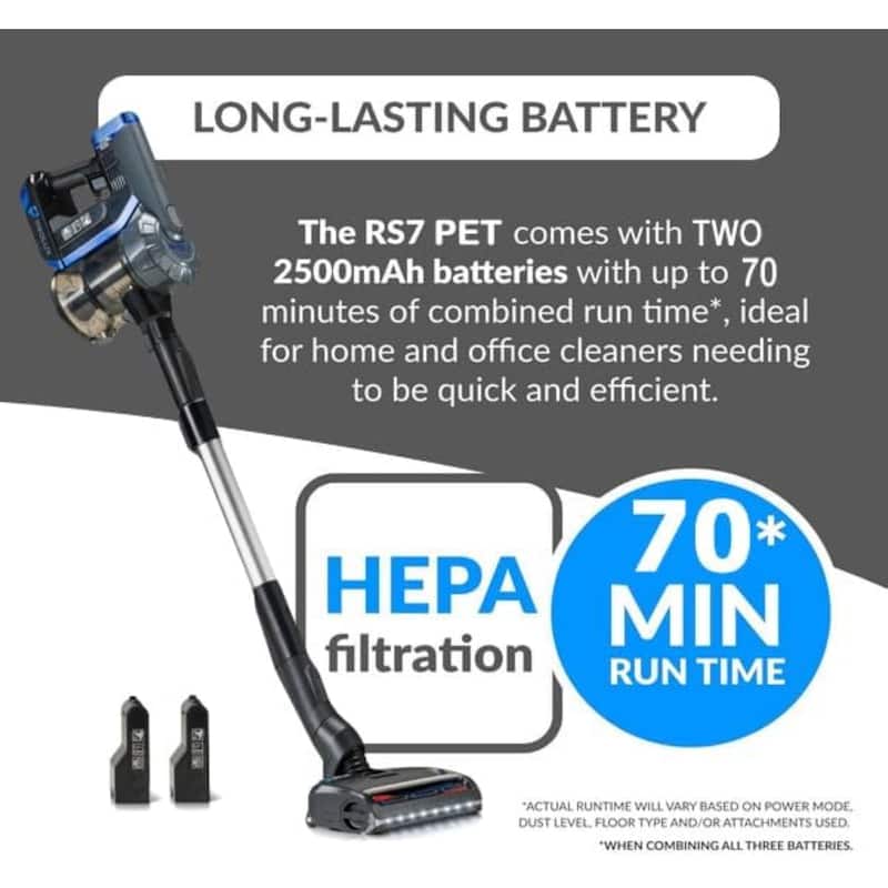 Prolux RS7 PET Cordless Handheld Stick Vacuum