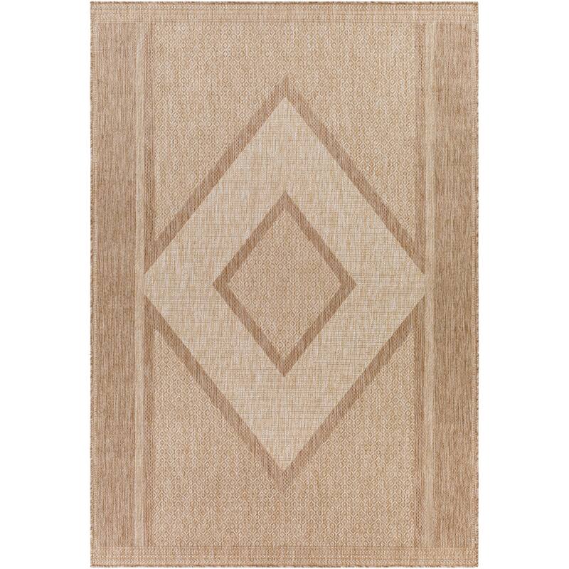 Livabliss Rakter Bold Diamond Indoor/ Outdoor Area Rug