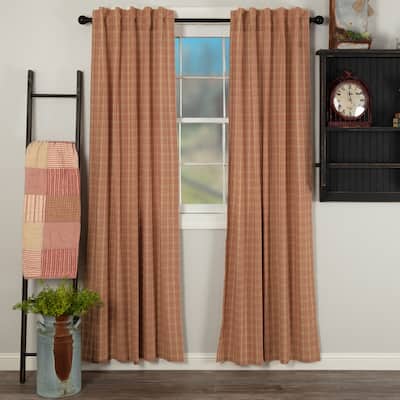 Sawyer Mill Plaid Panel Set - Panel 84x40 - Panel 84x40
