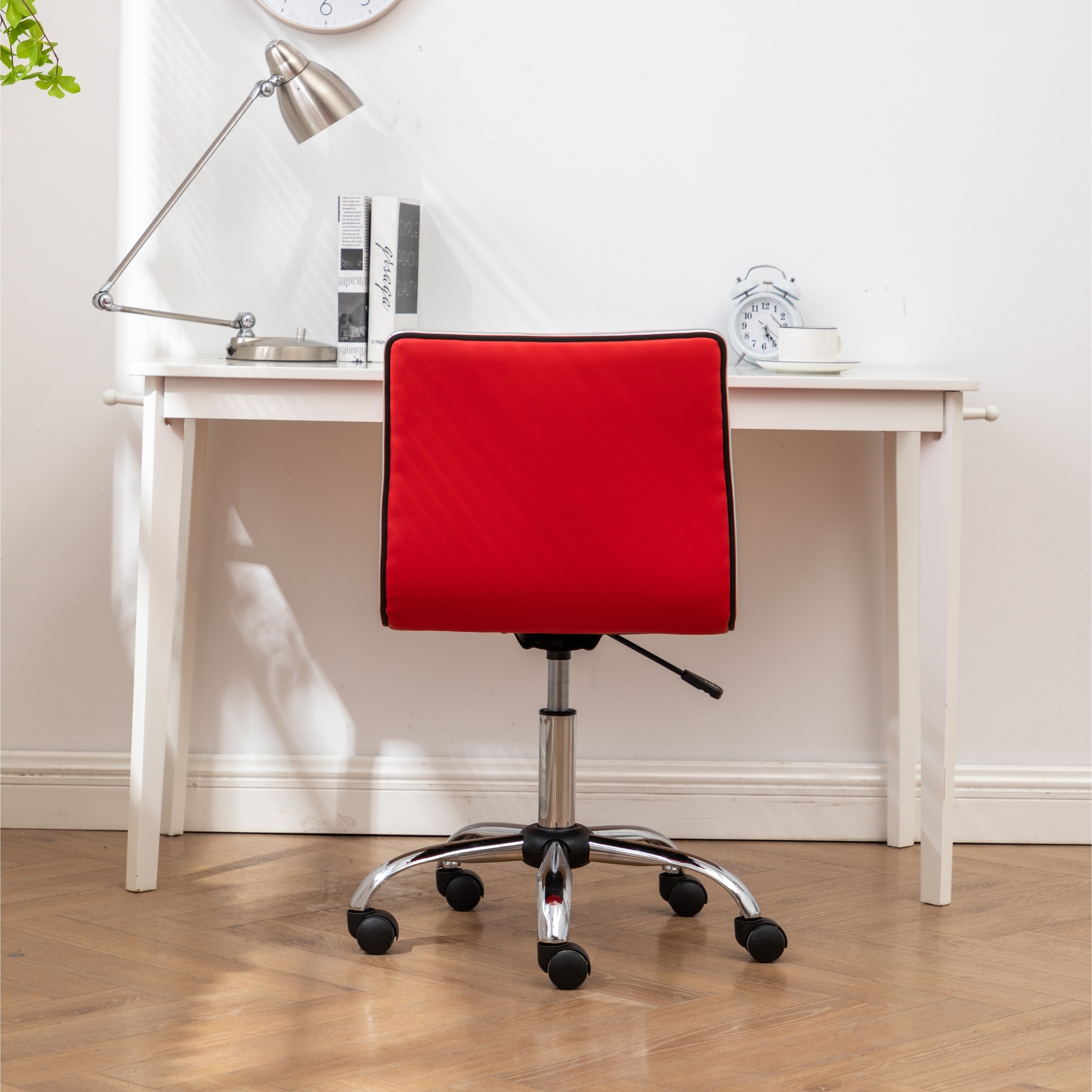 Carson carrington lund chrome contemporary office chair sale