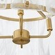 preview thumbnail 5 of 7, Quorum International 8575-4 Prestige 4 Light 21" Wide Pendant with
