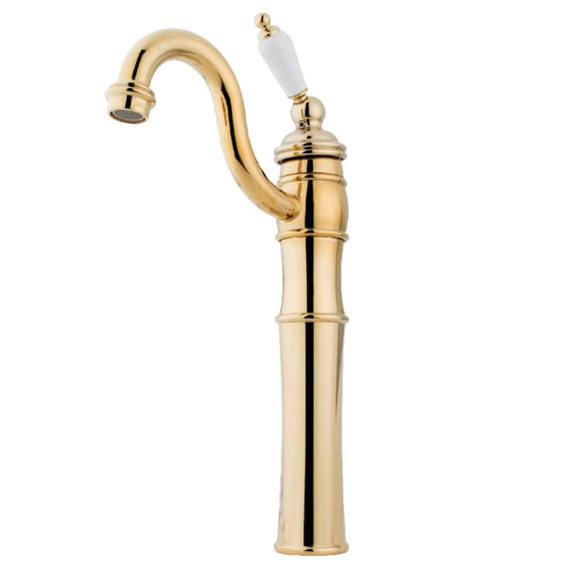 Kingston Brass Victorian 1.2 GPM Single Hole Vessel Bathroom Faucet