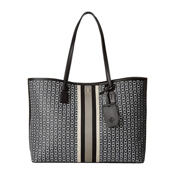 tory burch large black tote