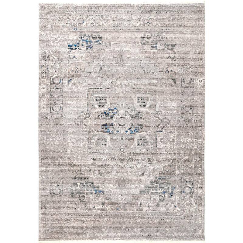 Nuloom Jayden Cardinal Medallion Faded Area Rug