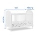 preview thumbnail 3 of 9, Madeline 4-in-1 Convertible Crib, Greenguard Gold Certified