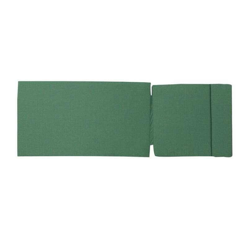 Roomfitters Salem Outdoor Chaise Lounge Cushion with Ties, Water Resistant, Patio Pad