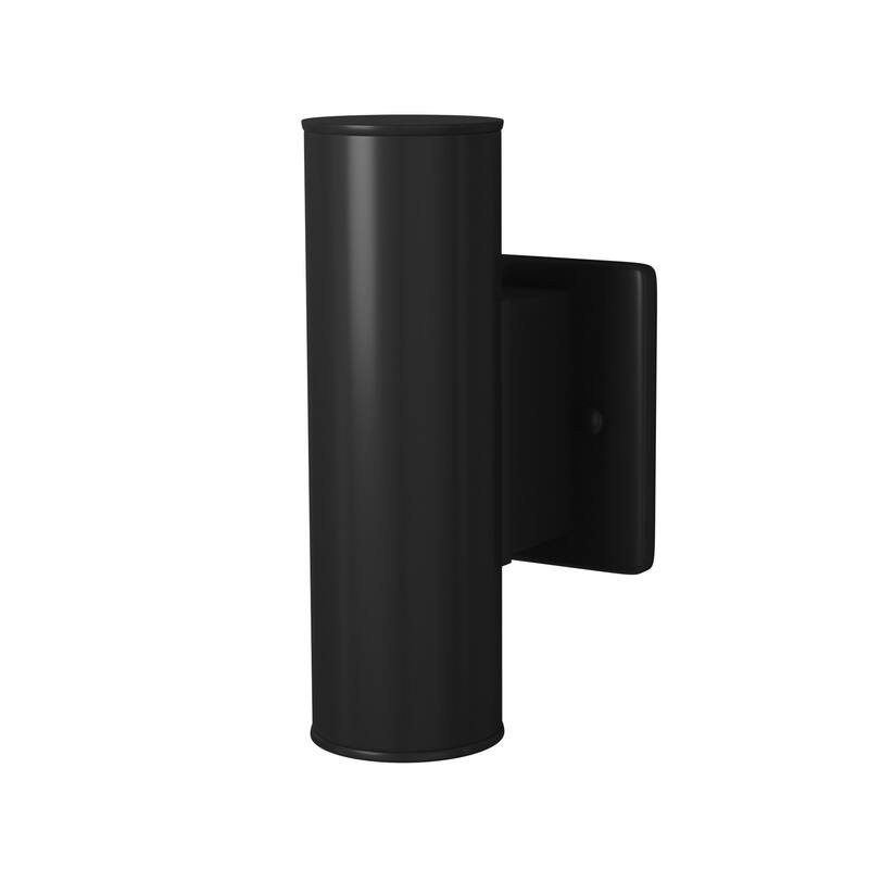 Eglo Riga 2-light Matte Black Wall Sconce