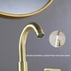 preview thumbnail 8 of 15, Widespread High-Arch Bathroom Faucet