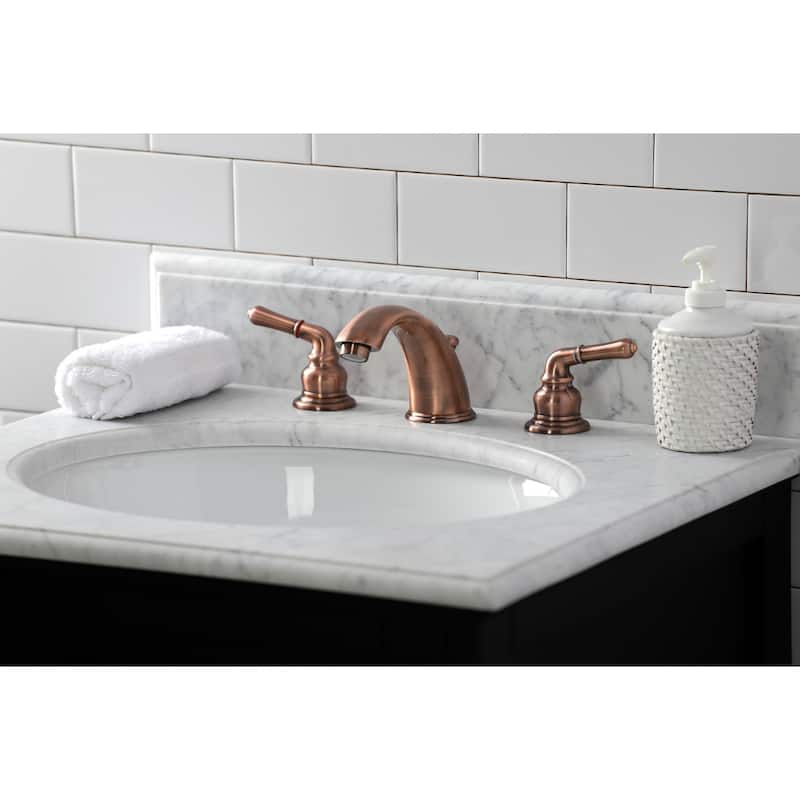 Magellan Deck Mount Widespread Bathroom Faucet