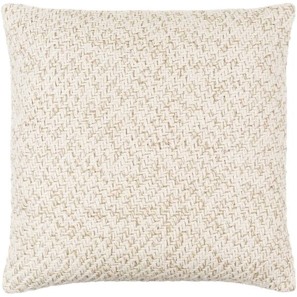 slide 2 of 3, Artistic Weavers Janiya Casual Woven Throw Pillow 20x20 Cover Only - Off White/Natural