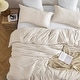 preview thumbnail 2 of 4, Natural Loft® Oversized Comforter Set - Jet Stream