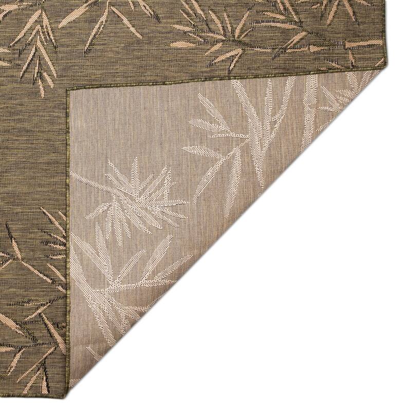 Liora Manne Carmel Bamboo Border Indoor/Outdoor Rug