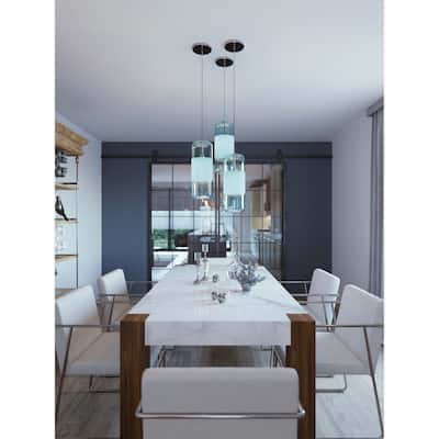 AFX Hermosa 1-light Satin Nickel 3000K LED Pendant