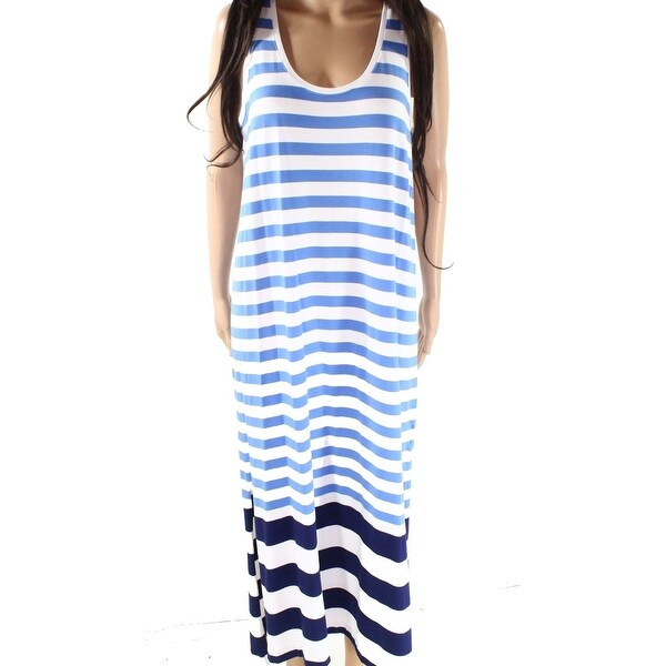 vineyard vines blue and white dress