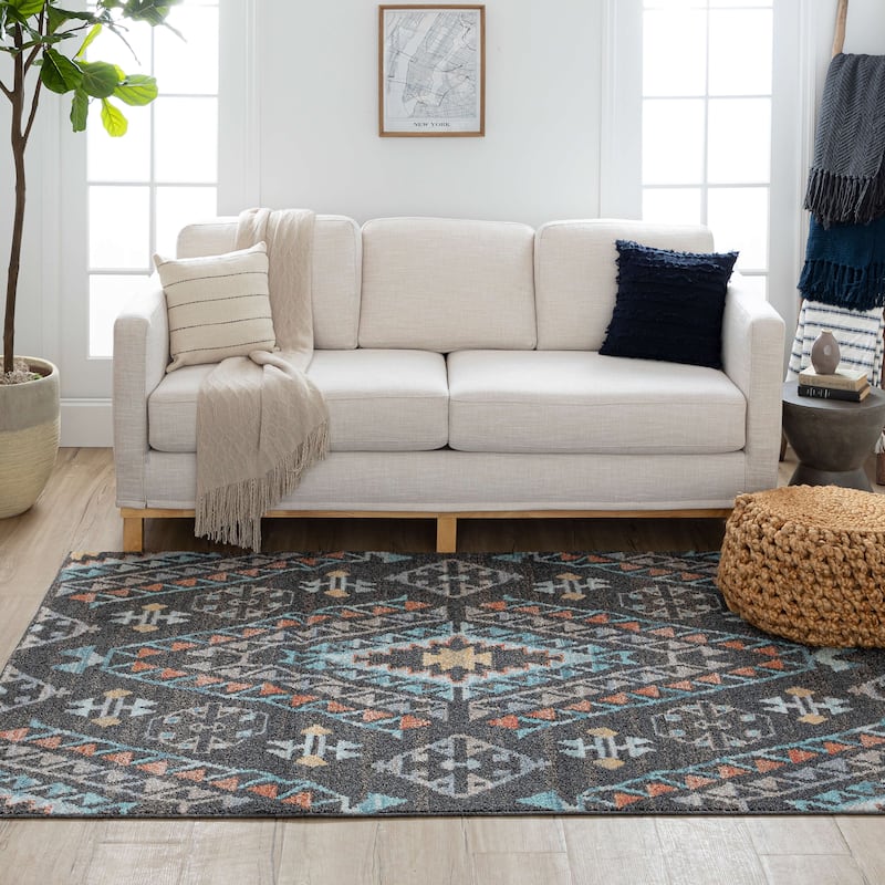 Mohawk Home Medway Southwestern Medallion Area Rug