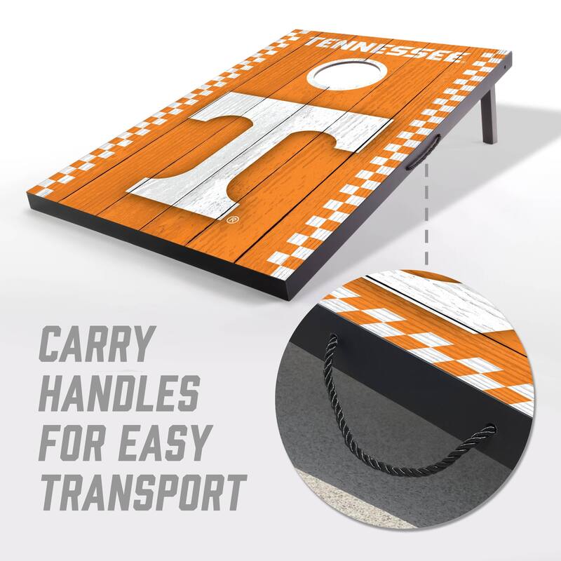 Tennessee Volunteers NCAA Compact 2x3 Tailgate Cornhole Board Set