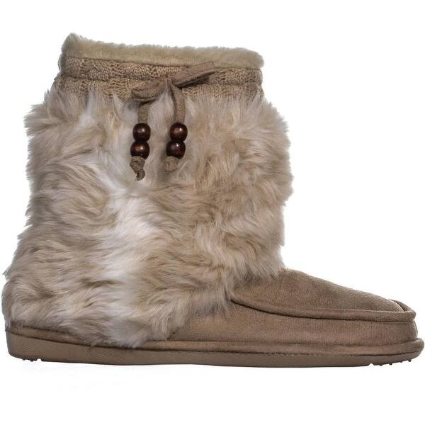 Shop Dr Scholl S Chewy Winter Boots Cream Overstock 24018889