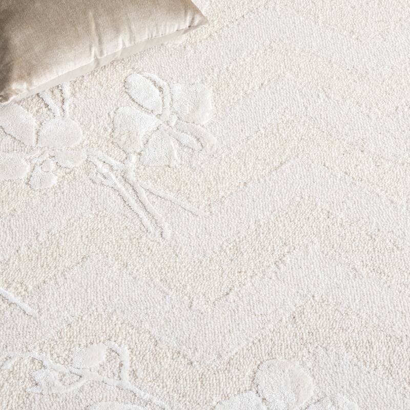 SAFAVIEH Handmade Glamour Barbe Wool Rug