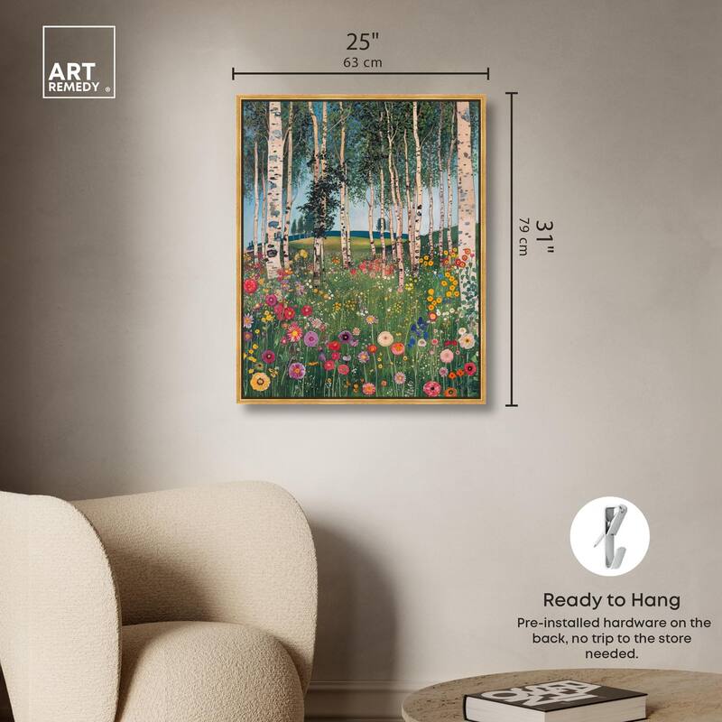 Aspen Aura Canvas by Art Remedy