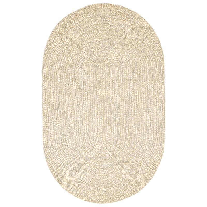Superior Modern Rustic Bohemian Reversible Multi-Tone Braided Indoor Outdoor Area Rug