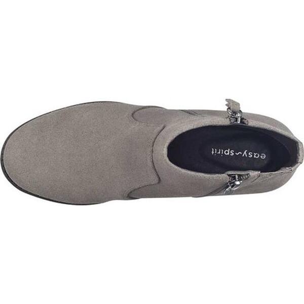 Shop Easy Spirit Women S Rachele Ankle Bootie Taupe Suede