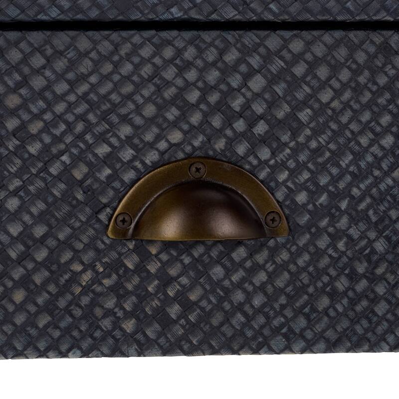 SAFAVIEH Home Epke 1-Drawer 1-Shelf Accent Table - 17"W x 15"D x 24"H