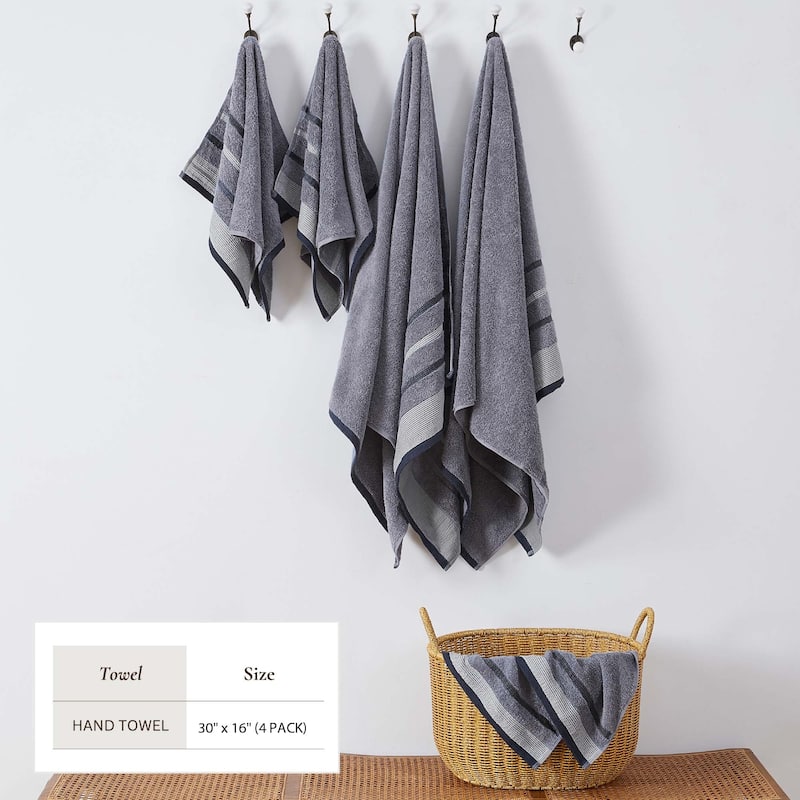 Linery & Co. Luxury Cotton Decorative Towel Set.