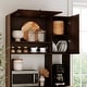 preview thumbnail 27 of 43, Living Skog Pantry Kitchen Microwave Storage Cabinet