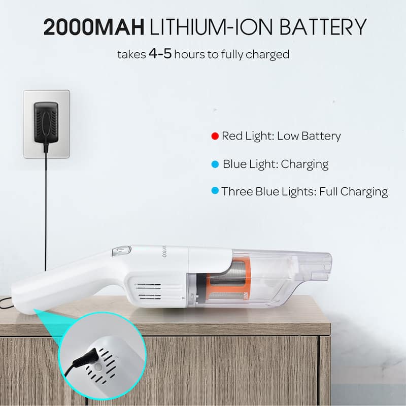 Costway Lightweight Handheld Vacuum Cleaner Cordless Battery Powered - See Details