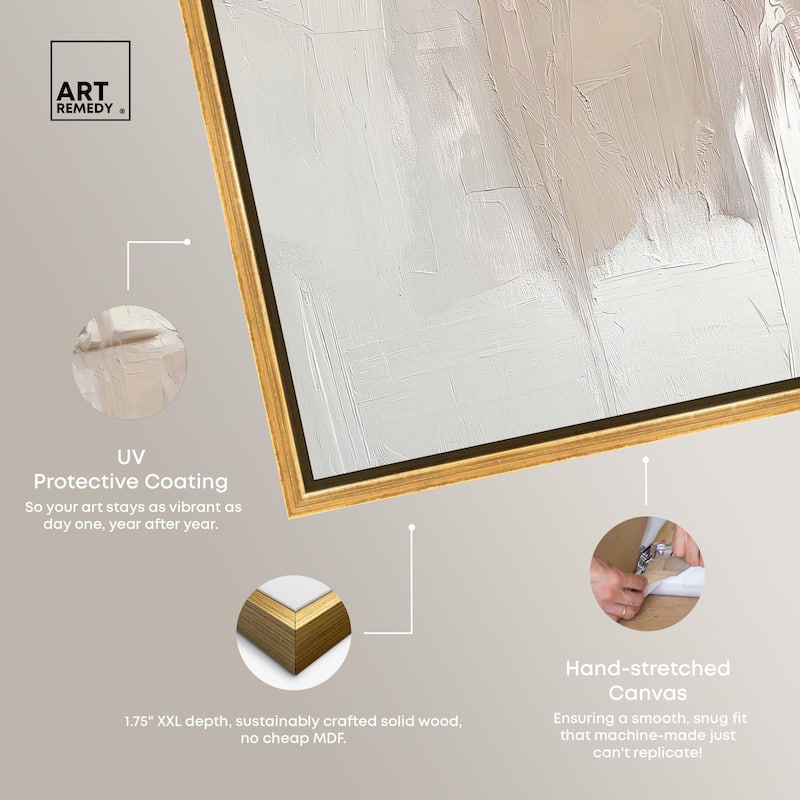 Gentle Strokes of Nature II Canvas by Art Remedy