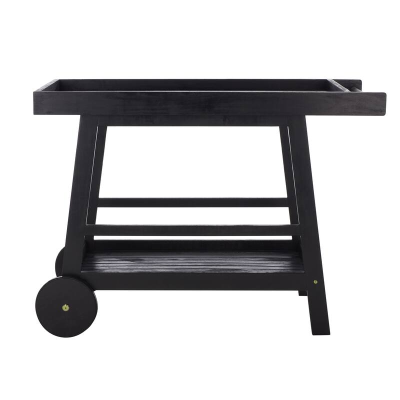 SAFAVIEH Outdoor Hayleigh Bar Cart - 48Wx20Dx32H