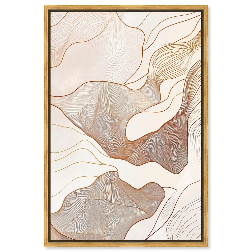 Contoured Reverie I Canvas by Art Remedy