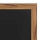 preview thumbnail 10 of 17, Black Framed Magnetic Chalkboard