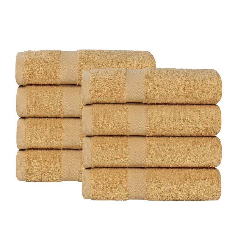 Superior Franklin Cotton Lightweight Hand Towel Set of 8