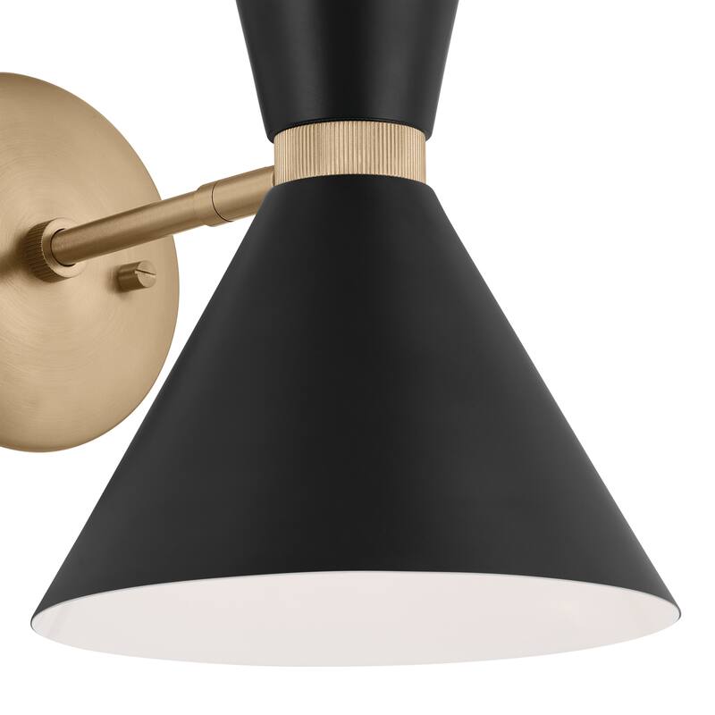 Kichler Lighting Phix 13.5 in. 2-Light Wall Sconce