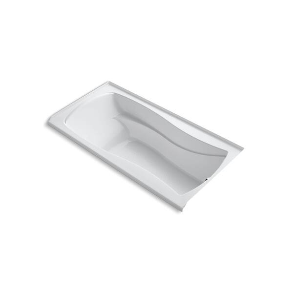 Windward 5 ft. Reversible Drain Bathtub with Four-Sided Integral Flange in White Windward 5 ft. Reversible Drain Bathtub with Four-Sided Integral Flange in White