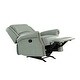 preview thumbnail 43 of 62, Ilario 32.67'' Wide Genuine Leather Manual Rocker Recliner, Set of 2