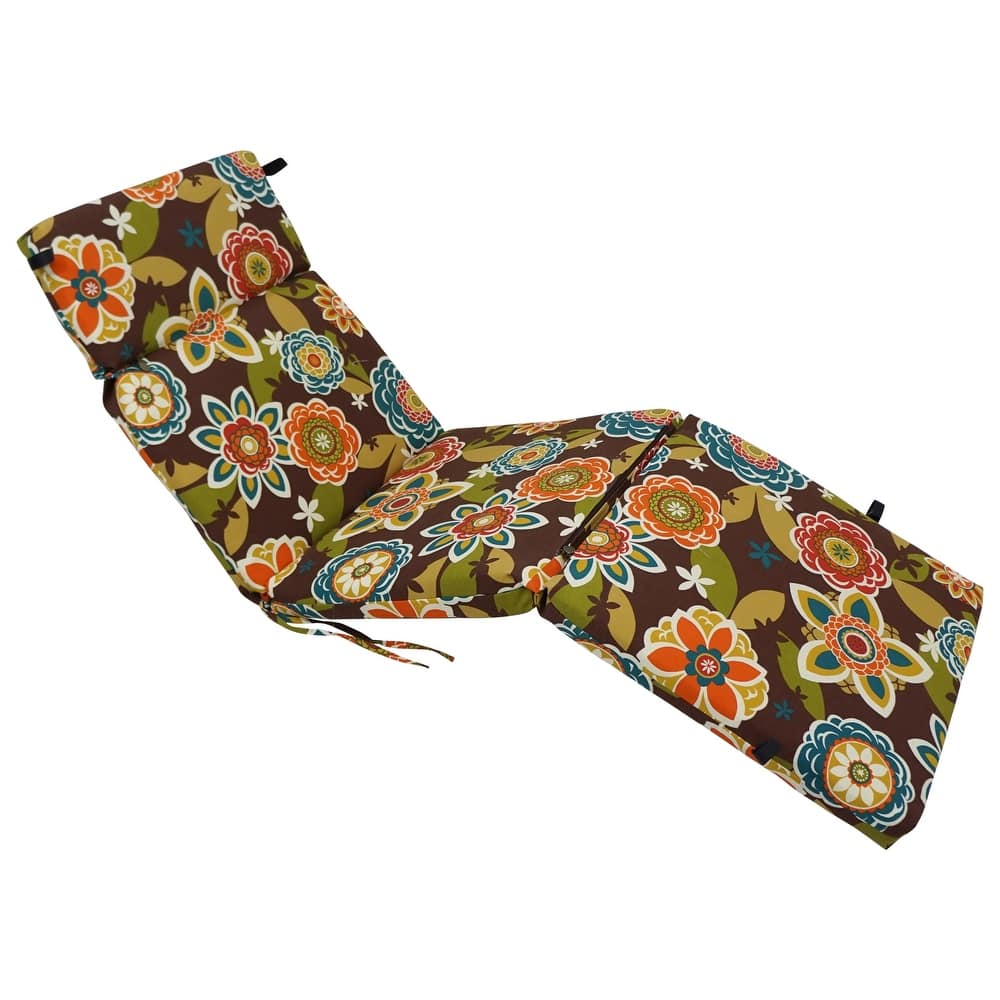 72-inch by 24-inch Outdoor Chaise Lounge Cushion - 72" x 24"