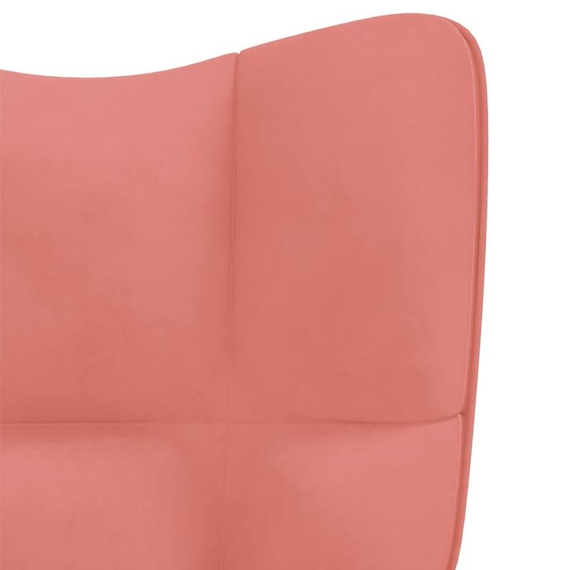 vidaXL Relaxing Chair multi colors Velvet