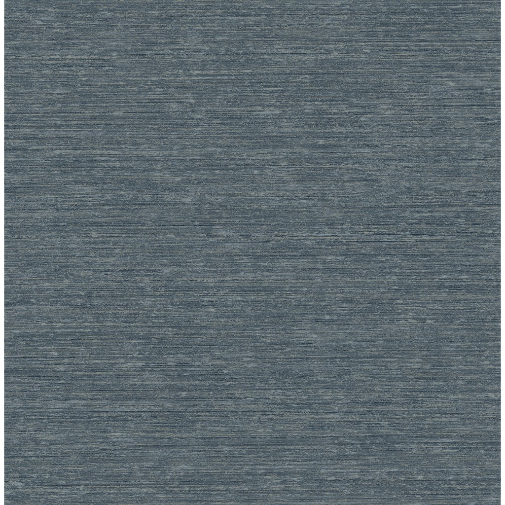 Chris Loves Julia x A-Street Prints Roderick Dark Blue Textured Wallpaper
