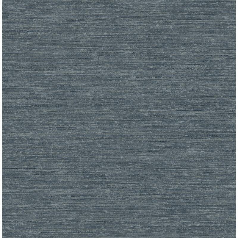 Chris Loves Julia x A-Street Prints Roderick Dark Blue Textured Wallpaper