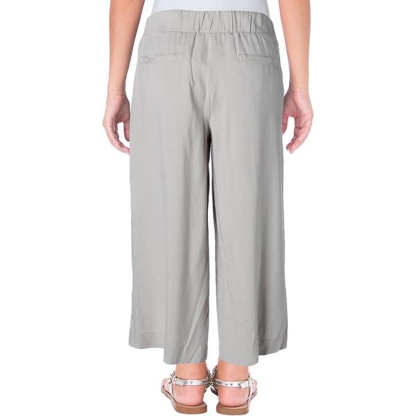 Shop Cloth Stone Womens Culottes Wide Leg Pintuck Overstock