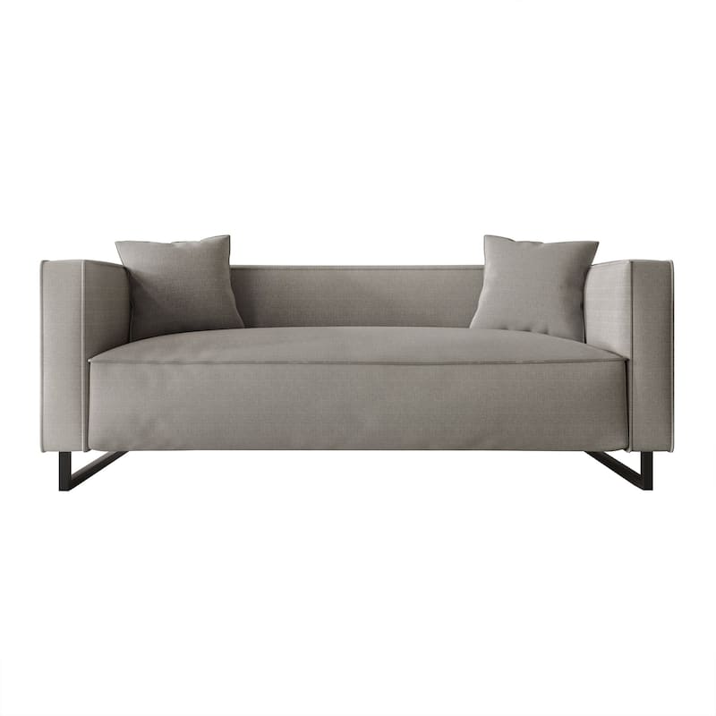 CraftPorch Mid Century Modern 2- Pieces Upholstered Living Room Set