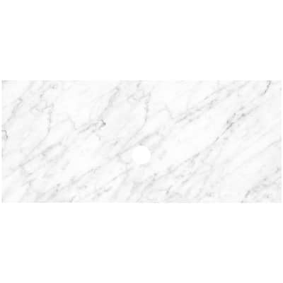 Native Trails VT48-V-CA-0 Carrara 48" Marble Vanity Top - Vessel