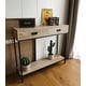 preview thumbnail 6 of 13, Roomfitters 2 Drawer Entryway Console Table for Hallway Foyer