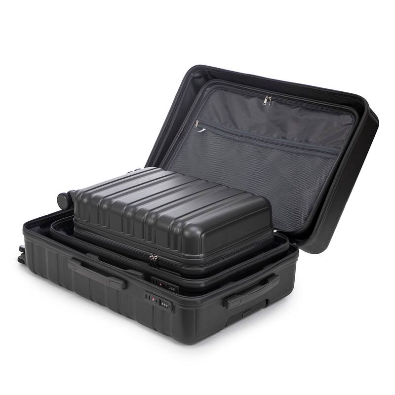 Fashion Luggage Lightweight Luggage, 3-Piece Set with Universal Wheels and Telescopic Handle, for Boarding and Travel